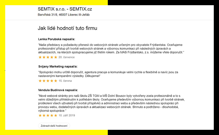 recenze SEMTIX